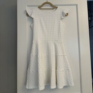 By Debra (BD Junior) Sara 3 Tier White Dress Junior Size 2